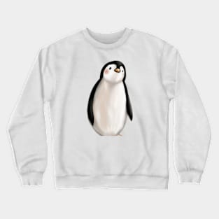 Cute Penguin Drawing Crewneck Sweatshirt